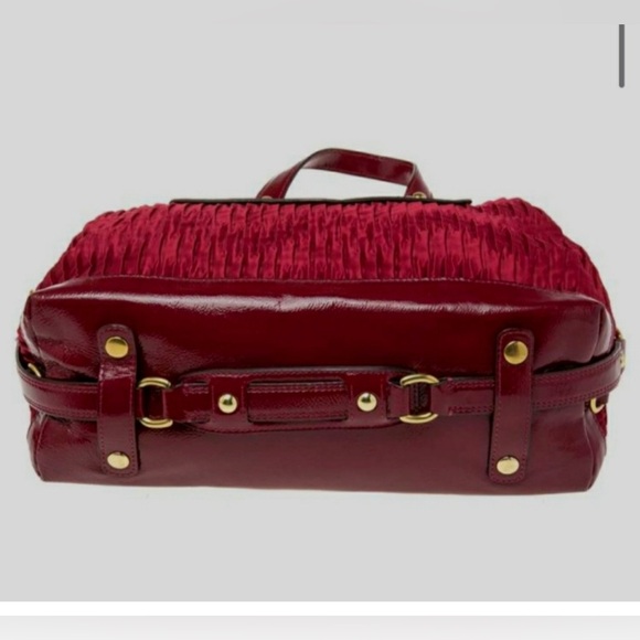 Coach Ashley Patent Satchel Hand Bag - Picture 3 of 6